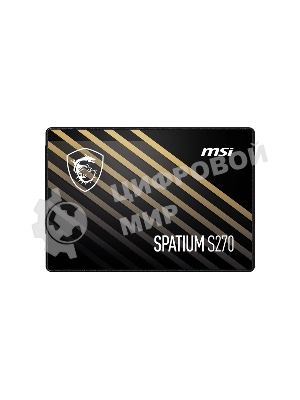 Накопитель SSD MSI SPATIUM S270, 480Gb, 2.5