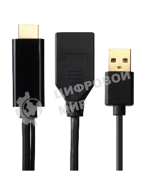 Адаптер USB TO DP(F) CG599E-0.15M 4K*60HZ VCOM