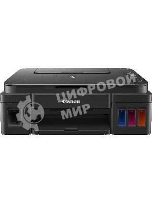 МФУ струйное Canon PIXMA G3410 (2315C009), A4, цветное, печ. 8.8 стр/мин (ч/б) 5 стр/мин (цвет), скан. до 19 стр/мин., 4800x1200 dpi (принтер) 1200х600 dpi (сканер), USB, Wi-Fi