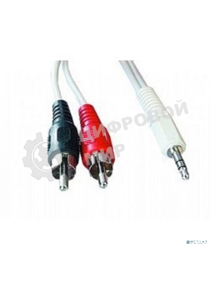 Кабель аудио Gembird/Cablexpert Jack3.5/2xRCA, 2.5м