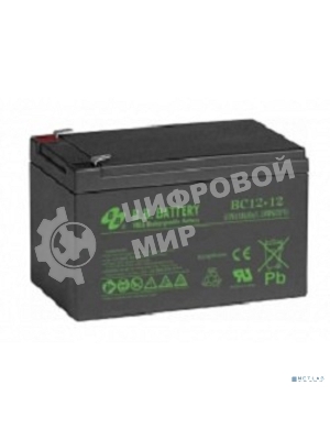 Батарея для ИБП B.B. Battery BC 12-1212V 12Ah