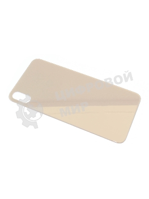 Задняя крышка (стекло) для Apple iPhone Xs Max золотая