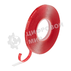 Лента клейкая двухсторонняя Rexant прозрачная, на VHB акриловой основе, 6 мм х 5 м