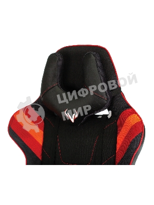 Кресло игровое Бюрократ VIKING 4 AERO RED две подушки черный/красный искусст.кожа/ткань