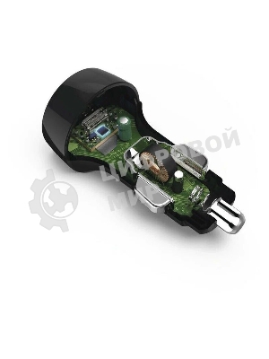 Автомобильное зарядное устройство Hama H-210569 1.67A+3A+2.22A PD универсальное черный