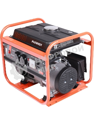 Электрогенератор бензиновый Patriot GRS 1500, 1.2 кВт, 62 дБ, 24 кг