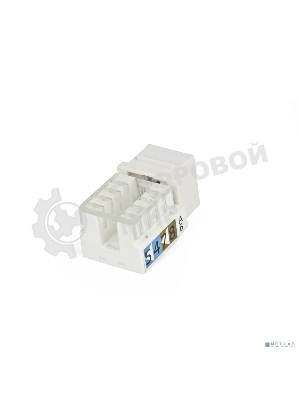 Вставка Keystone Jack Hyperline KJ9-8P8C-C6-90-WH RJ-45(8P8C), категория 6, белая