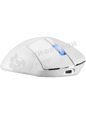 Мышь беспроводная/проводная ASUS ROG Keris II Ace белый, 42000 dpi, радиоканал, Bluetooth, USB, кнопки - 6