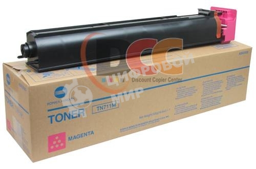 Тонер Konica-Minolta bizhub C654/754/Pro C754 красный TN-711M