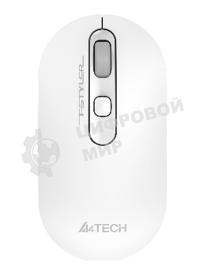 Мышь беспроводная A4Tech Fstyler FG20 белый, 2000 dpi, радиоканал, USB, кнопки - 4