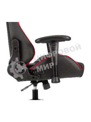 Кресло игровое Бюрократ VIKING 4 AERO RED две подушки черный/красный искусст.кожа/ткань