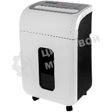 Шредер Gladwork Dream P-14M белый/черный (секр.P-5) перекрестный 17лист. 20лтр. скрепки скобы пл.карты