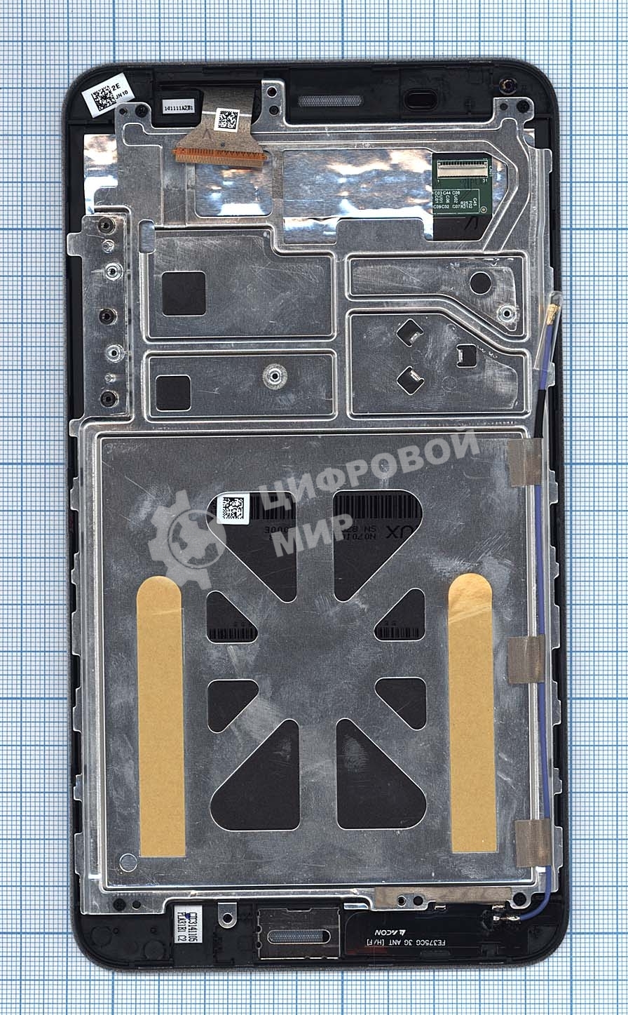 Модуль (матрица + тачскрин) для Asus FonePad 7 FE375CXG белый с рамкой