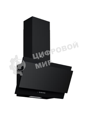 Вытяжка Elikor TITAN 60N-430-K3D STEEL/BLACK