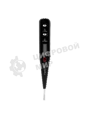 Тестер SPARTA 130855 напряжения 12–220 в жидкокристаллический дисплей с неоновой лампочкой