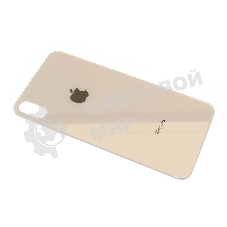 Задняя крышка (стекло) для Apple iPhone Xs Max золотая