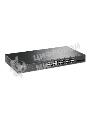 Коммутатор TP-Link TL-SG2428P JetStream гигабитный Smart коммутатор на 24 порта PoE+ и 4 SFP-слота SMB