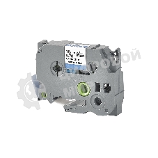 Кассета с лентой S'OK by Sakura Printing TZE545 для Brother, белый на синем, 18мм/8м, наклейка