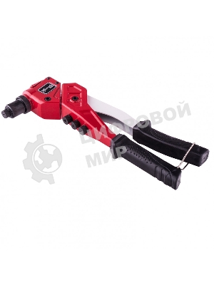 Заклепочник литой Matrix, поворотный, 290 мм, 0-360 заклепки 2,4-3,2-4,0-4,8 мм, PRO