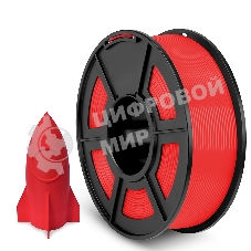 Филамент NVPrint PLA+ Red для 3D печати диаметр 1.75мм длина 330 метров масса 1 кг