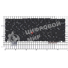 Клавиатура для ноутбука Lenovo ThinkPad Z16 Gen 1 черная без рамки с подсветкой