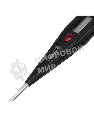 Тестер SPARTA 130855 напряжения 12–220 в жидкокристаллический дисплей с неоновой лампочкой