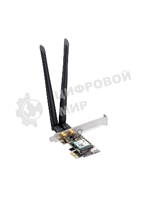 Сетевой адаптер Wi-Fi + Bluetooth Cudy WE3000 AX3000 PCI Express (ант.внеш.съем) 2ант.