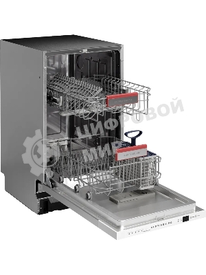 Встраиваемая посудомоечная машина Kuppersberg GGS 4525, белый, 45 см, 9 компл., 49 дБ, класс A+