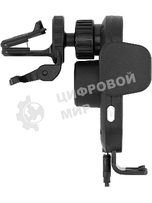 Автомобильное зарядное устройство Buro BUQC15 15W 2.5A (QI) USB-C универсальное черный