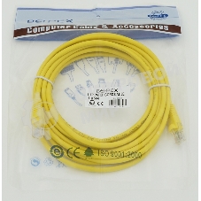 Патч-корд molded 5E Copper 5m желтый