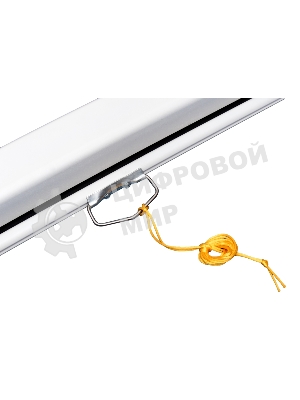 Экран 180x180см Wallscreen 1:1 настенно-потолочный рулонный белый100'