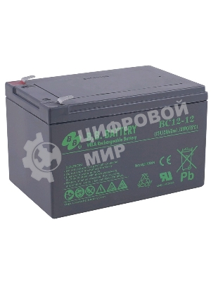 Батарея для ИБП B.B. Battery BC 12-1212V 12Ah