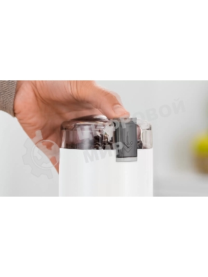 Кофемолка Bosch TSM6A011W 180Вт сист.помол.:ротац.нож вместим.:75гр белый