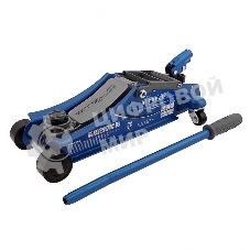 Домкрат Stels 51131 гидравлический подкатной поворотная рукоятка 2т low profile 100-350 мм