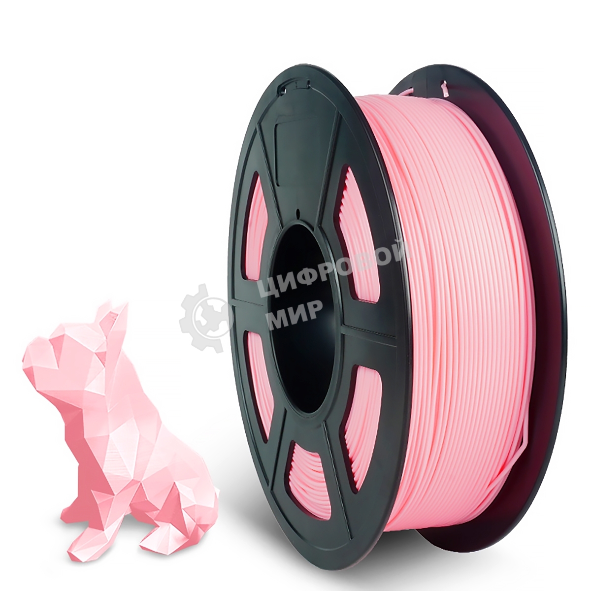 Филамент NVPrint PLA+ Sakura Pink для 3D печати диаметр 1.75мм длина 330 метров масса 1 кг