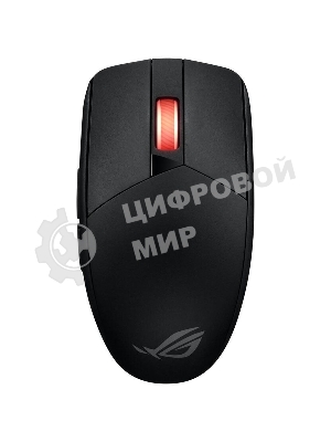 Мышь беспроводная ASUS ROG Strix Impact III Wireless черный, 36000 dpi, радиоканал, Bluetooth, USB, кнопки - 6