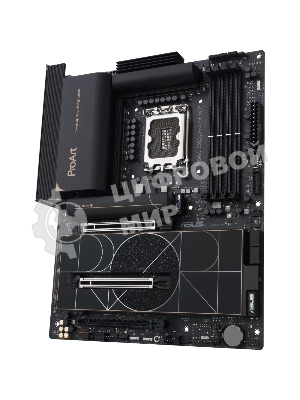 Материнская плата ASUS ProArt Z890-CREATOR WIFI, LGA 1851, Intel Z890, 4xDDR5, 4xSATA, 5xM.2, 2xPCIe 5.0 x16, 1xPCIe 4.0 x16, 1xHDMI, 1xDP, 1x 10Gb LAN, 1x 2.5Gb LAN, 2xUSB-C 10Gbps, 6xUSB-A 10Gbps, 1xUSB-A 2.0, 7.1, ATX