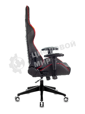 Кресло игровое Бюрократ VIKING 4 AERO RED две подушки черный/красный искусст.кожа/ткань