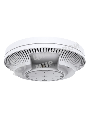 Точка доступа TP-Link 11AX dual-band ceiling access point, up to 1200 Mbit/s at 5 GHz and up to 574 Mbit/s at 2.4 GHz, 1 10/100/1000Mbps LAN port, support PoE 802.3at standard, support BSS coloring, Seamless Roaming, Mesh, Band Steering, Airtime Fairness, MU-MIMO, ma
