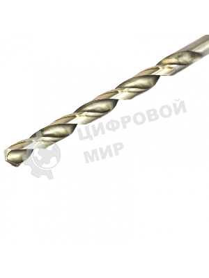 Сверло по металлу Matrix, 8,0 х 165 мм, полированное, удл., HSS, 5 шт. цил. хв.