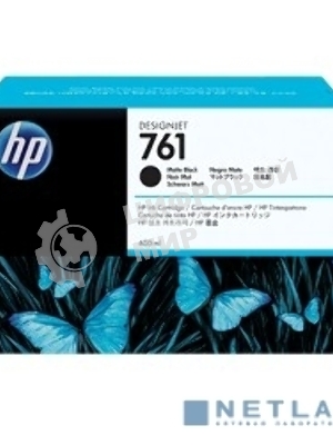 Картридж струйный HP №761 CM991A черный матовый для HP DJ T7100 (400мл)