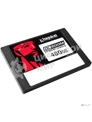 Накопитель SSD Kingston DC600M, 480Gb, SATA III, 2.5