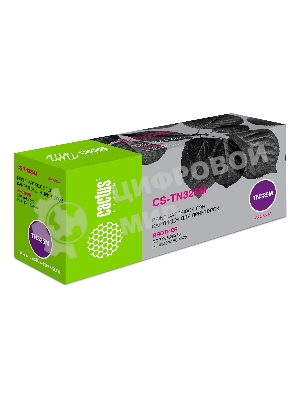 Картридж лазерный Cactus CS-TN325M пурпурный (3500 стр.) для Brother DCP 9055/9270; HL 4140/4150/4570