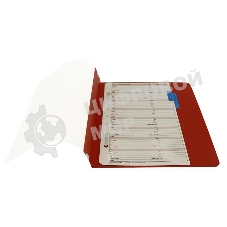 Папка-скоросшиватель Бюрократ Люкс -PSL20A5YEL A5, прозрачный верхний лист, пластик, желтый