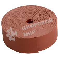 Тeрмоусаживаемая лента с клеевым слоем Rexant 25 мм х 0,8 мм, красная, ролик 5 м, ТЛ-0,8