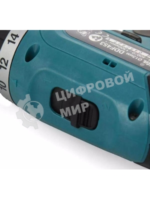 Дрель-шуруповерт Makita DDF453RFE, 18 В, 3 Ач, 42 Нм, щеточный