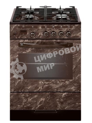 Плита газовая Gefest ПГ 6500-03 0054 коричневый, конфорок 4 шт, духовка 52 л, 60 см x 85 см x 60 см