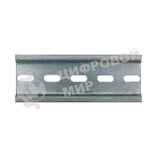 Рейка DIN Rexant 45см перфорированная оцинкованная