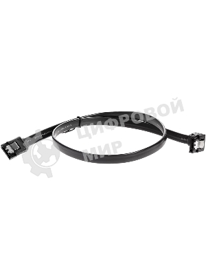 Кабель SATA M --SATA M 3.0V 7 pin угловой разъем Telecom 0.5m TUS705-0.5M