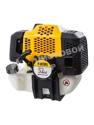 Триммер бензиновый мультифункциональный Denzel DGT-52S-MAX, 52 см3, разъемная штанга